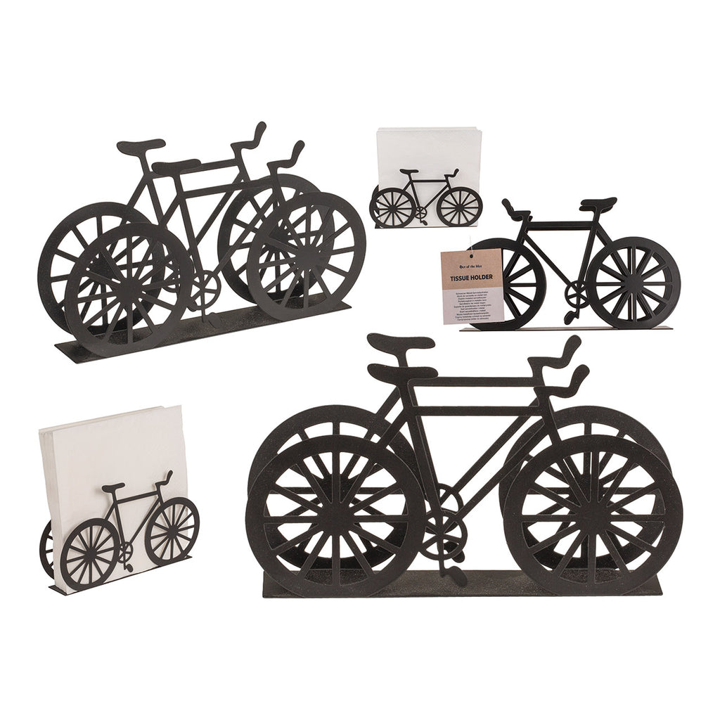Fahrrad-Serviettenhalter aus Metall