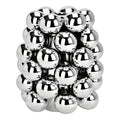 Bubble Vase silber