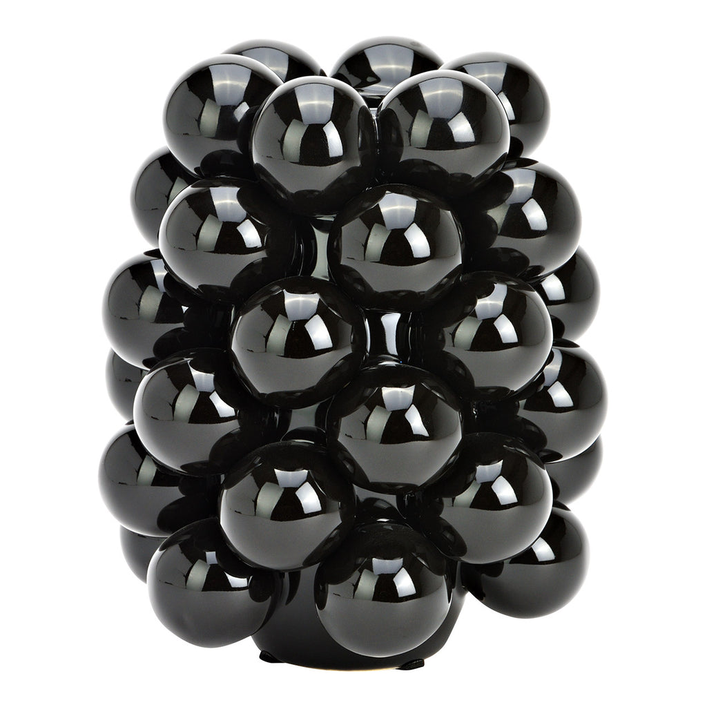 Bubble Vase schwarz