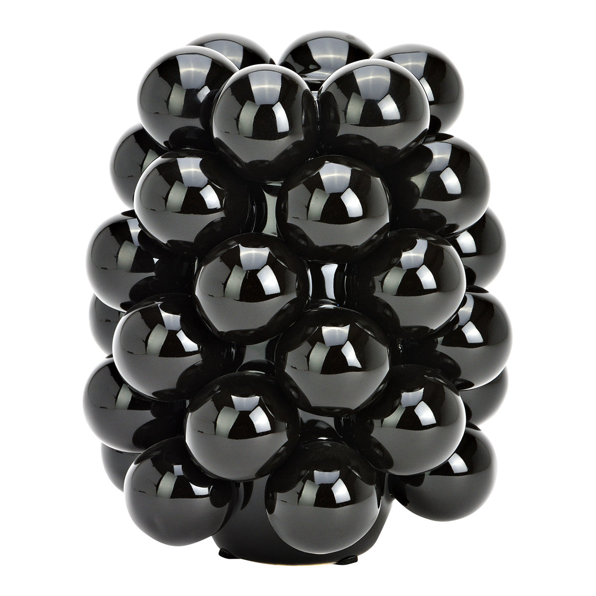Bubble Vase schwarz
