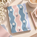 Pastel Flowers - Notizheft mit floralem Design