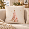 Pillow Case - rosa Tannenbaum