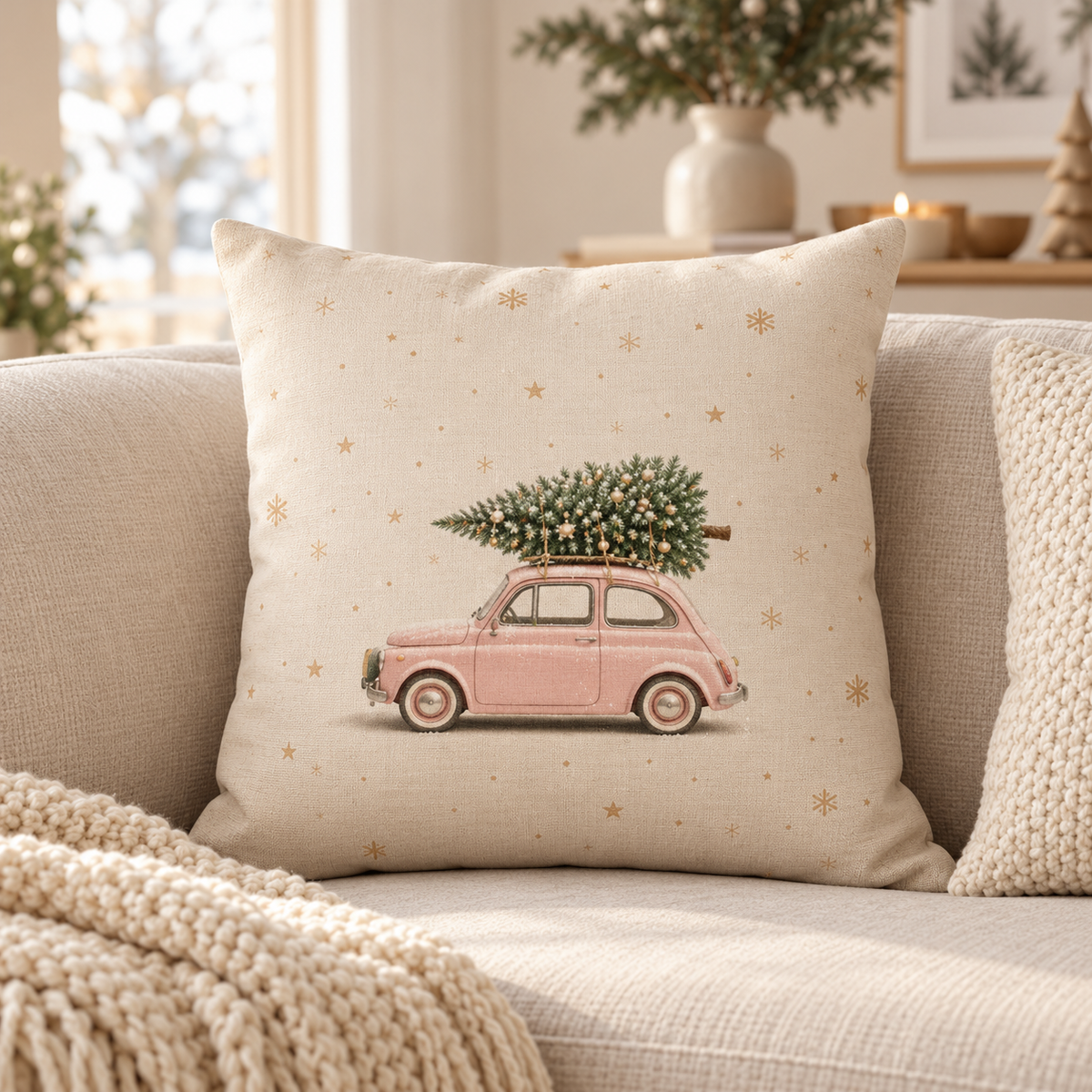 Pillow Case - Rosa Auto