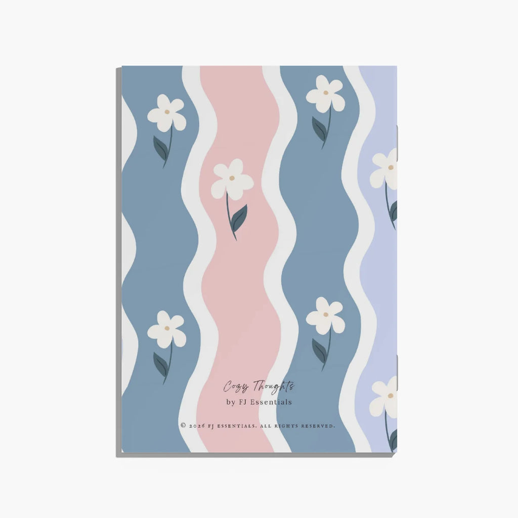 Pastel Flowers - Notizheft mit floralem Design