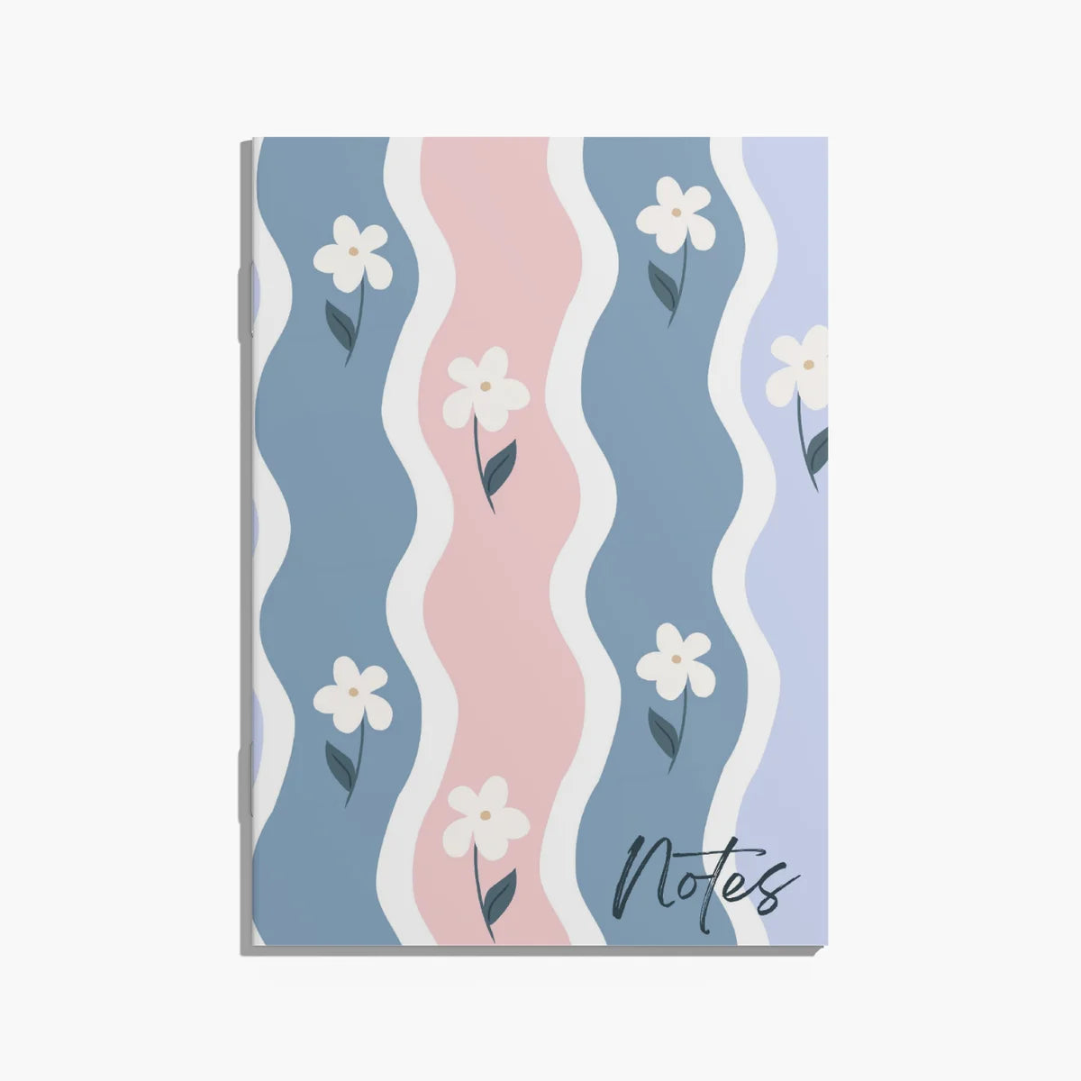 Pastel Flowers - Notizheft mit floralem Design